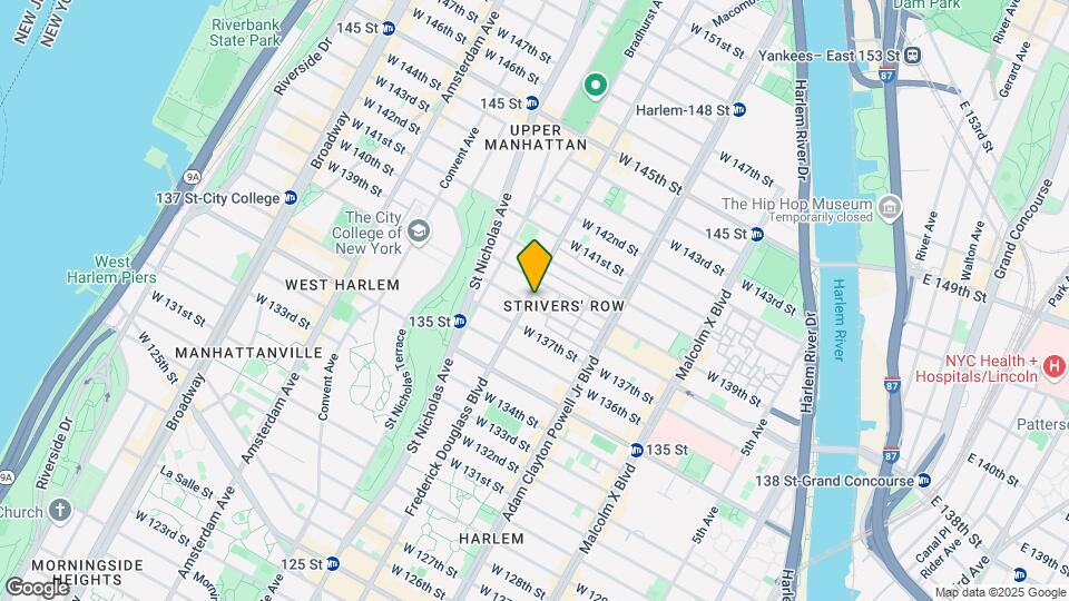 273 W 138th St Mapa y Detalles de la Ubicación
