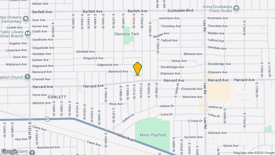 4013 E 151st St Map and Location Details