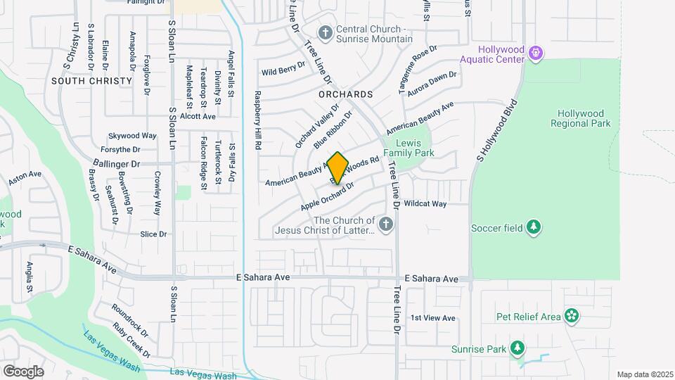 6246 Apple Orchard Dr Map and Location Details