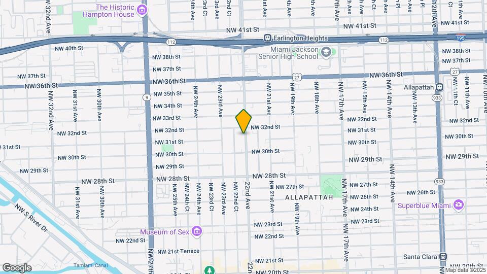 3114 NW 22nd Ave Mapa y Detalles de la Ubicación