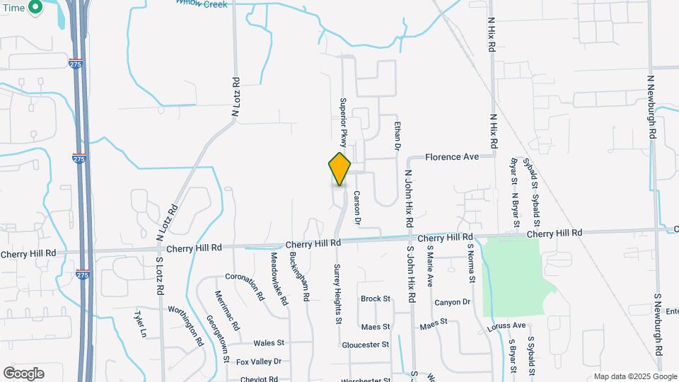 308 Brookfield Dr Map and Location Details
