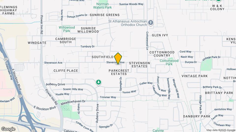 8392 Stevenson Ave Map and Location Details