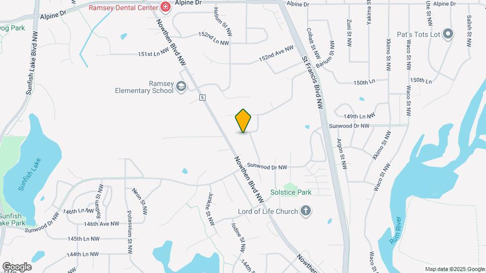 5590 148th Ln NW Mapa y Detalles de la Ubicación