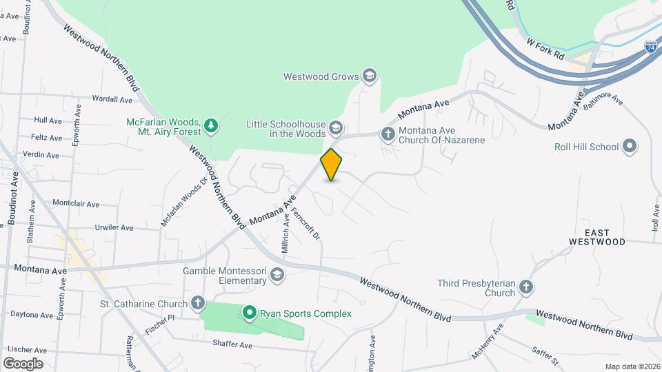 3427 Bighorn Ct Map and Location Details