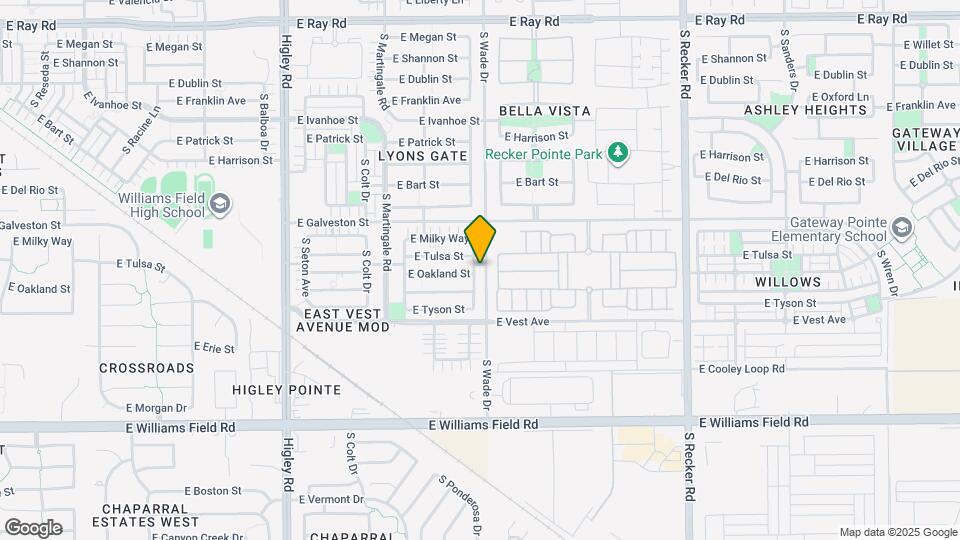 2091 S Ponderosa Dr Map and Location Details