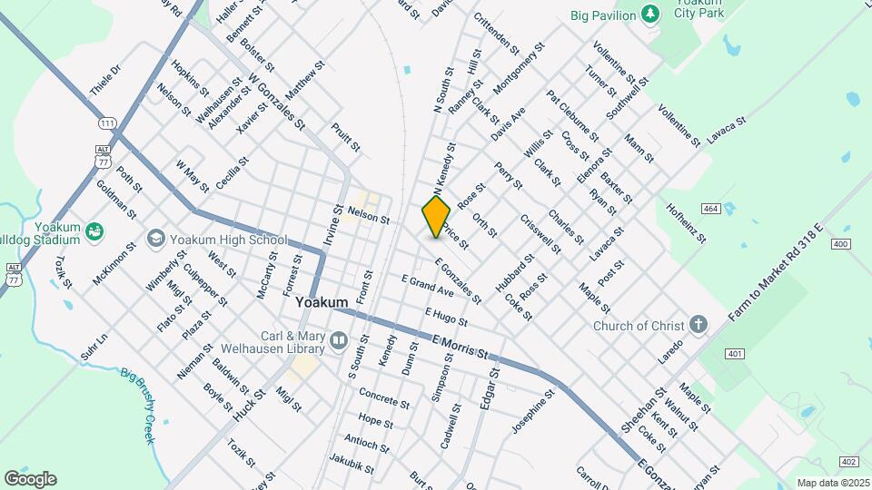 209 E Gonzales St Map and Location Details