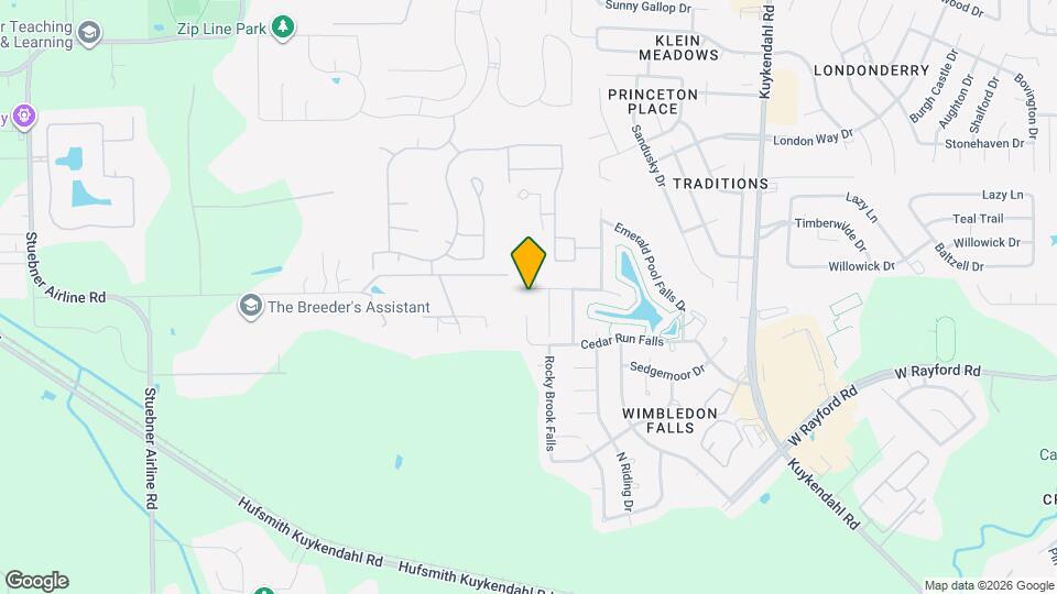 9215 Running Eagle Falls Map and Location Details