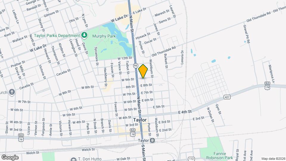 817 Porter St Map and Location Details