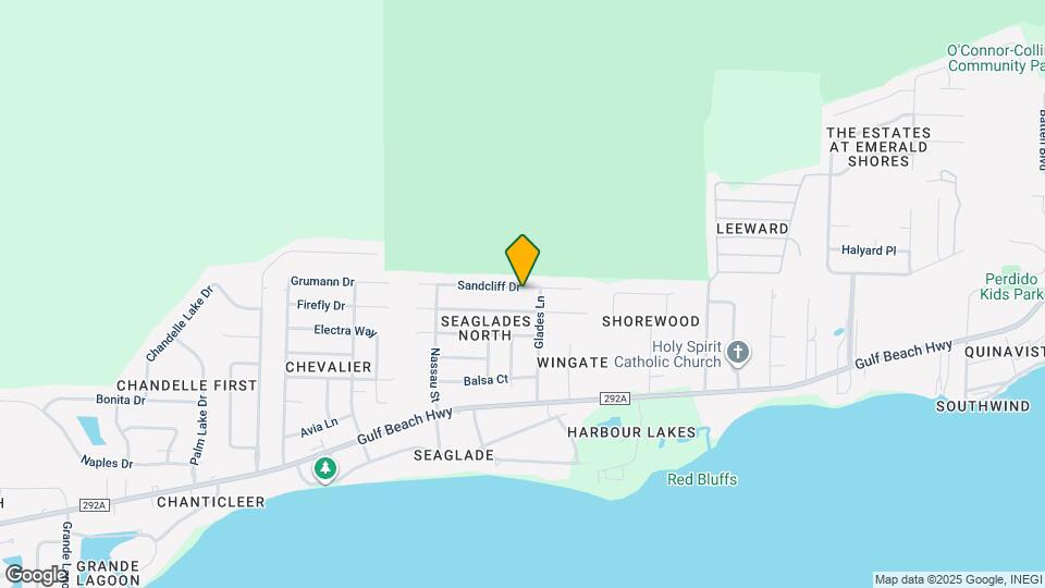 1519 Sandcliff Dr Map and Location Details