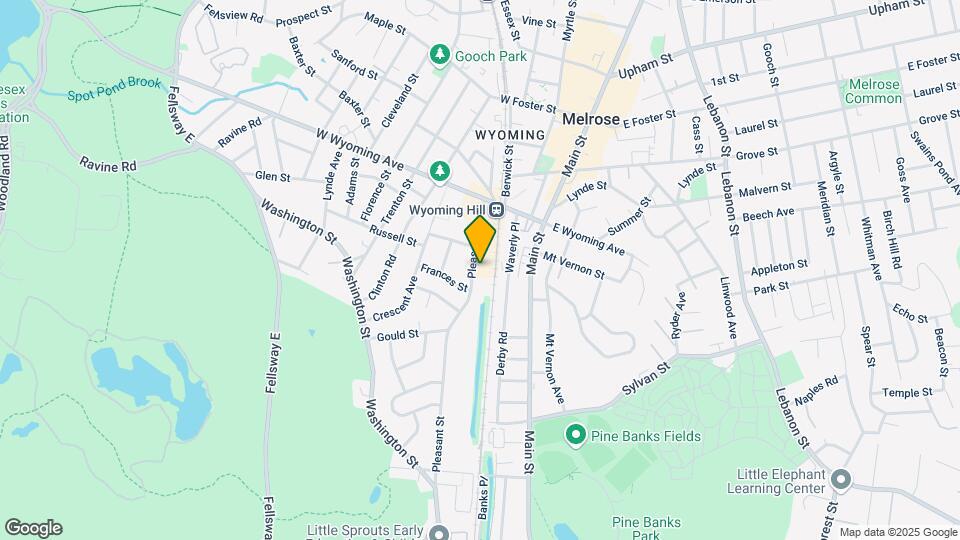 407 Pleasant St, Unit #3B Map and Location Details