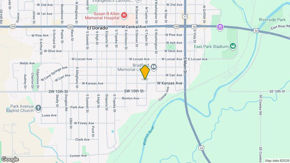 731 S Taylor St Map and Location Details