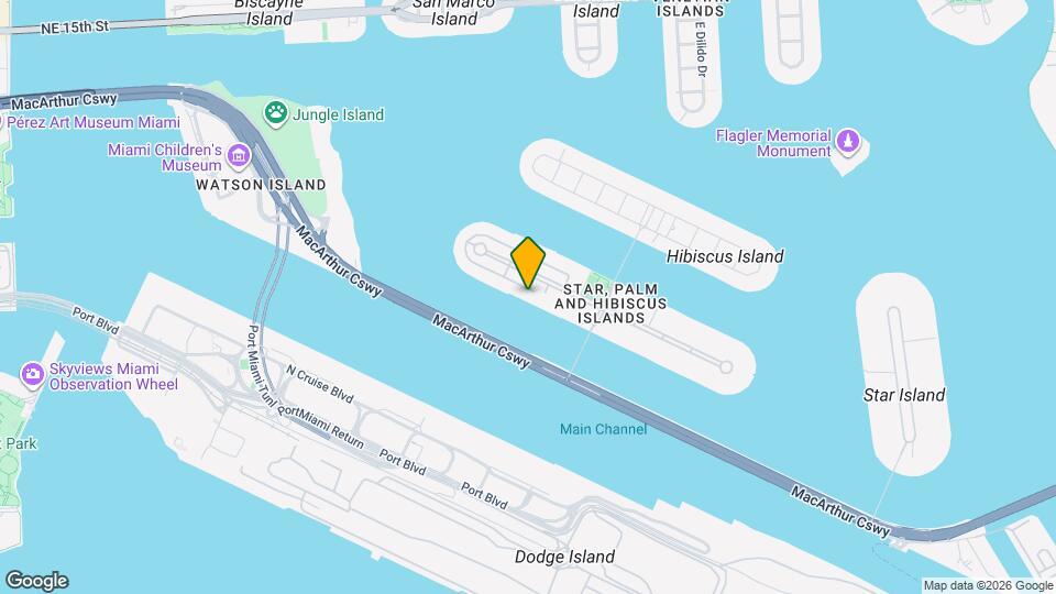 224 S Coconut Ln Map and Location Details