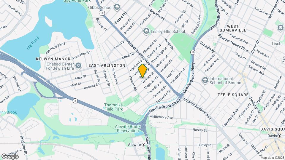 49 Varnum St, Unit 1 Map and Location Details