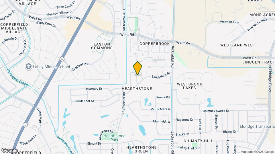 8026 Willancy Ln Map and Location Details