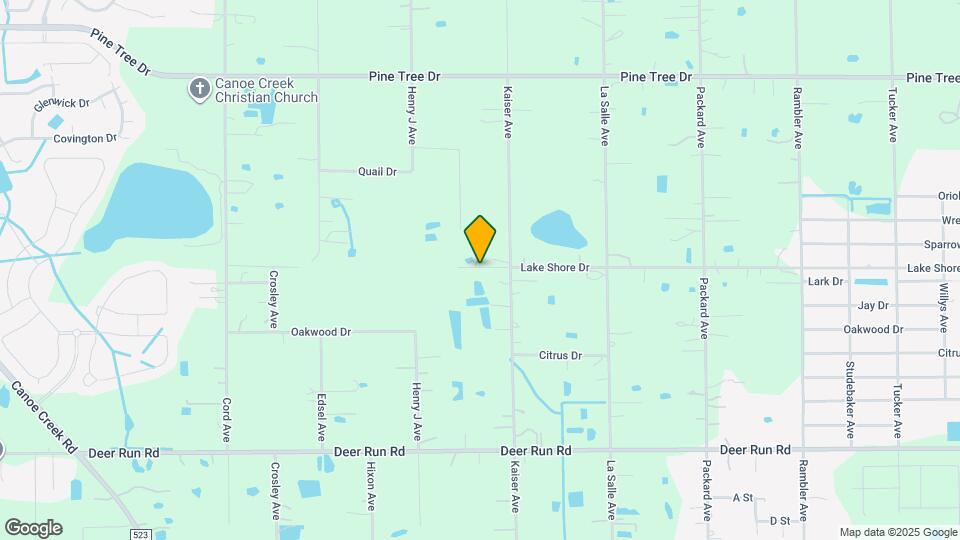 4340 Lake Shore Dr Map and Location Details