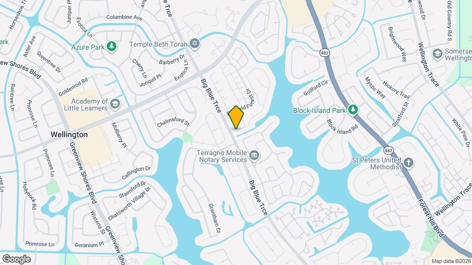 1304 Lake Breeze Dr Map and Location Details