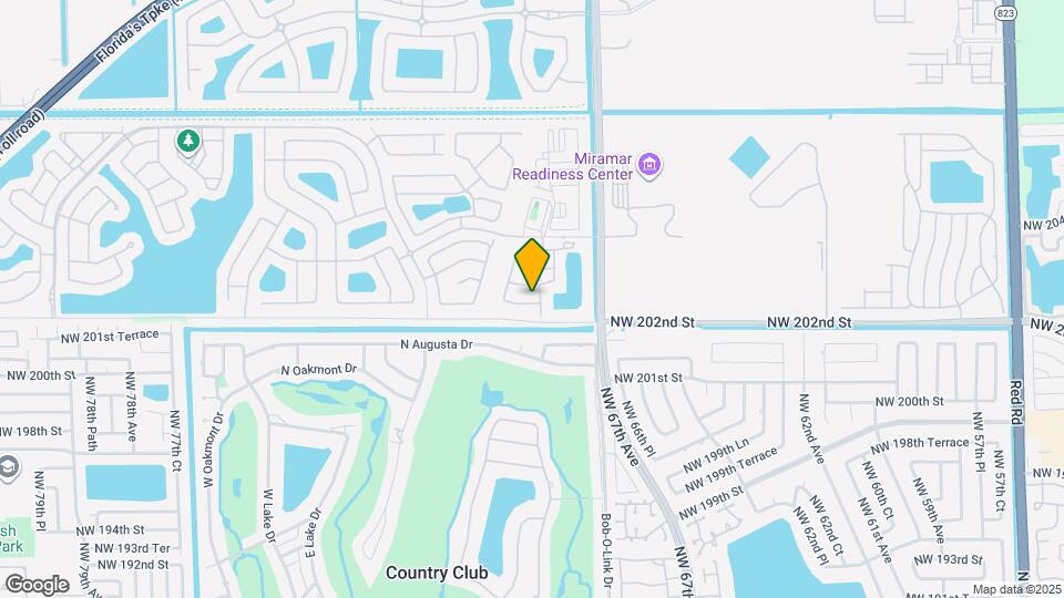 12605 SW 54th Ct Map and Location Details