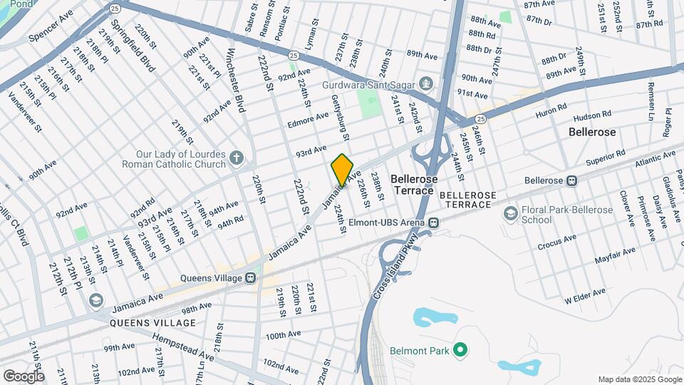 94-6 225th St-Unit -APT 3M Map and Location Details