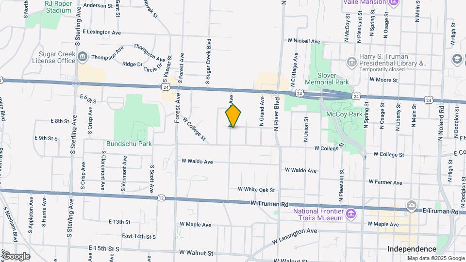 723 N Crysler Ave Map and Location Details
