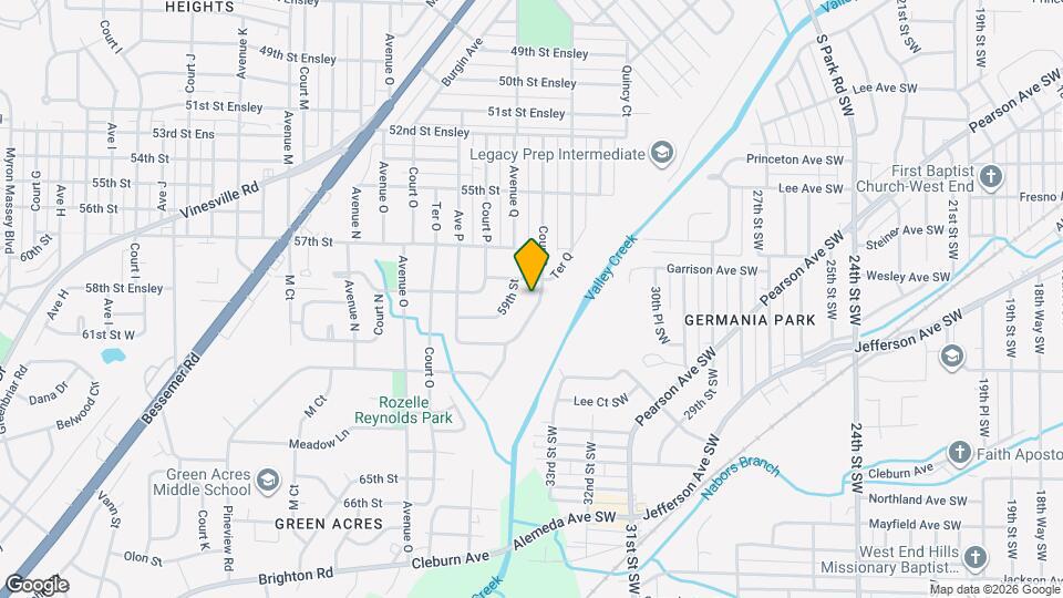 5820 Court Q Map and Location Details