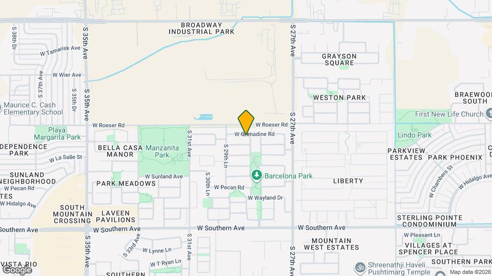 2829 W Grenadine Rd Mapa y Detalles de la Ubicación