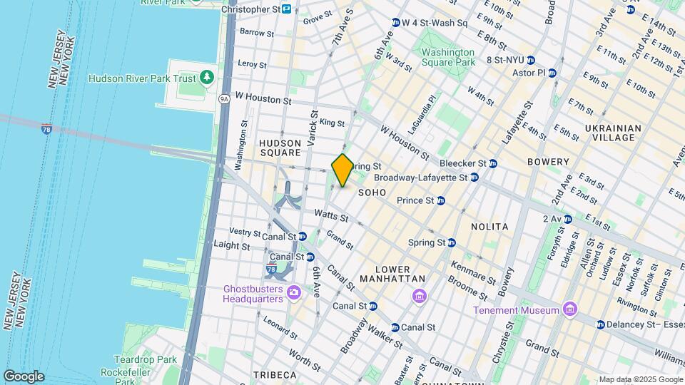 77 Sullivan St Mapa y Detalles de la Ubicación