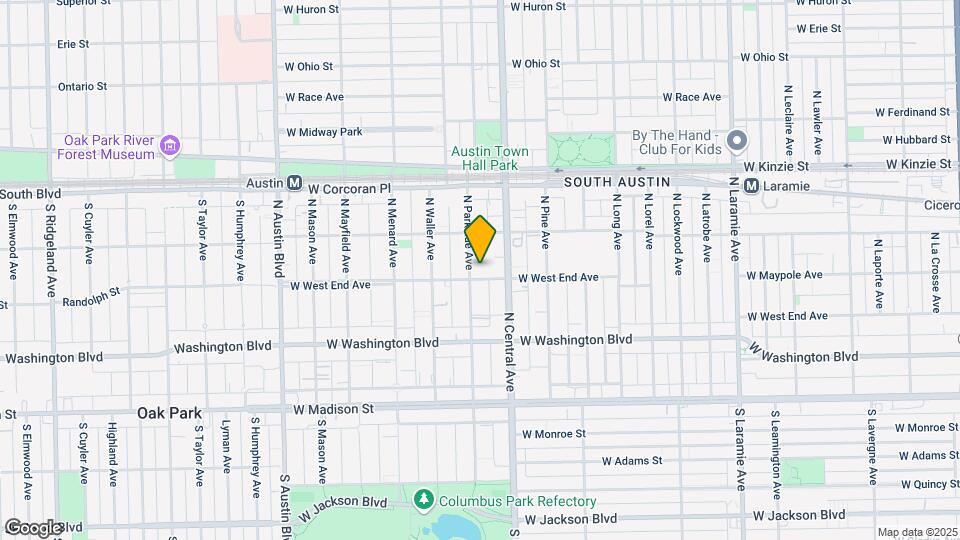 207 N Parkside Ave Map and Location Details