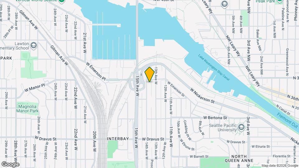 3646 14th Ave W, Unit 103 Map and Location Details