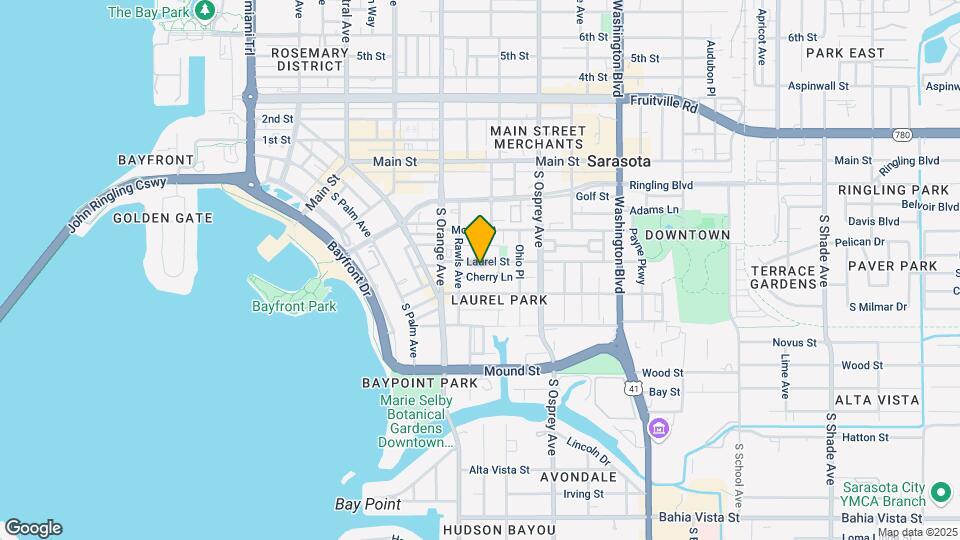 1670 Laurel St Map and Location Details