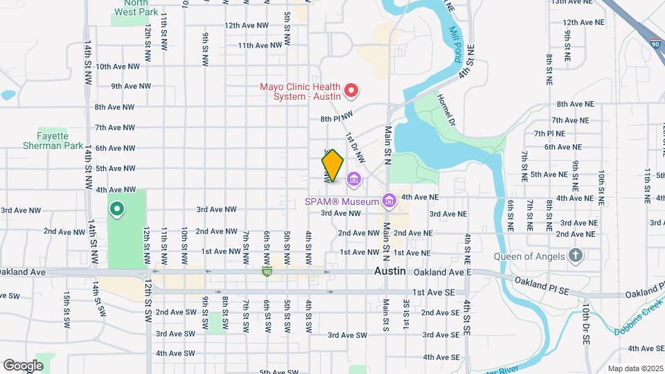 308 4th Ave NW Map and Location Details