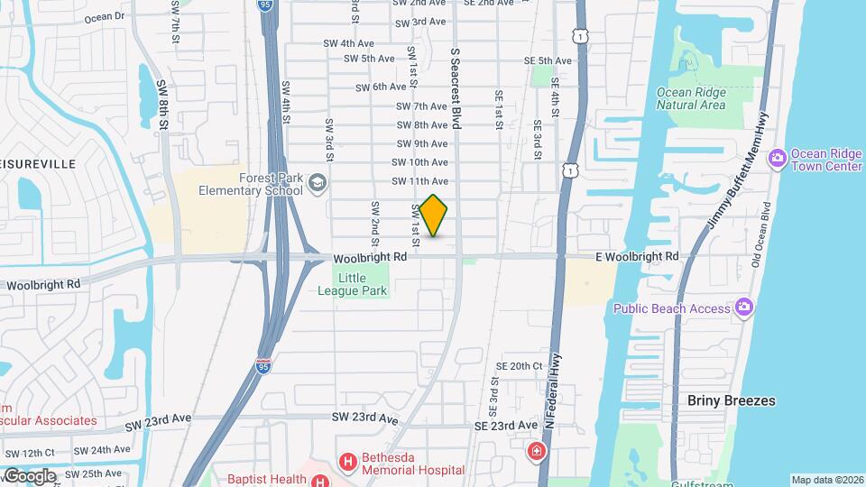 130 SW 14th Ave Map and Location Details