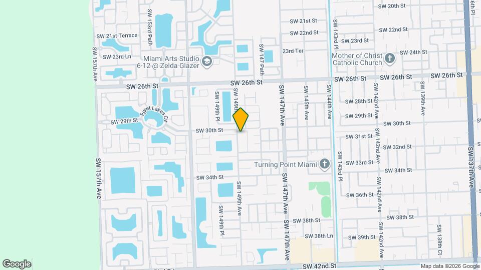 3031 SW 149th Ave Map and Location Details