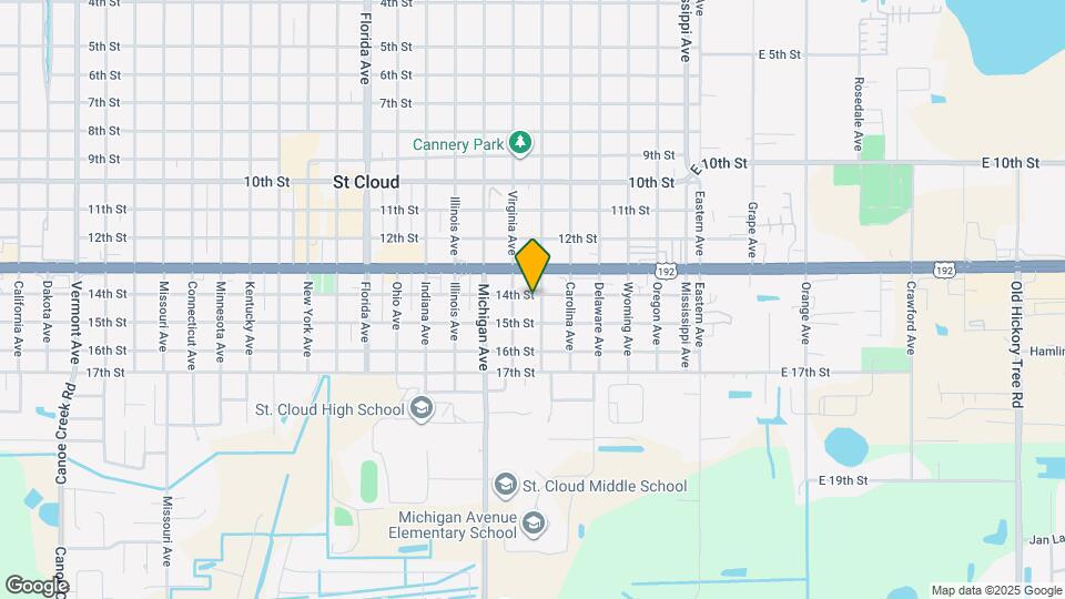 501 14th St Map and Location Details