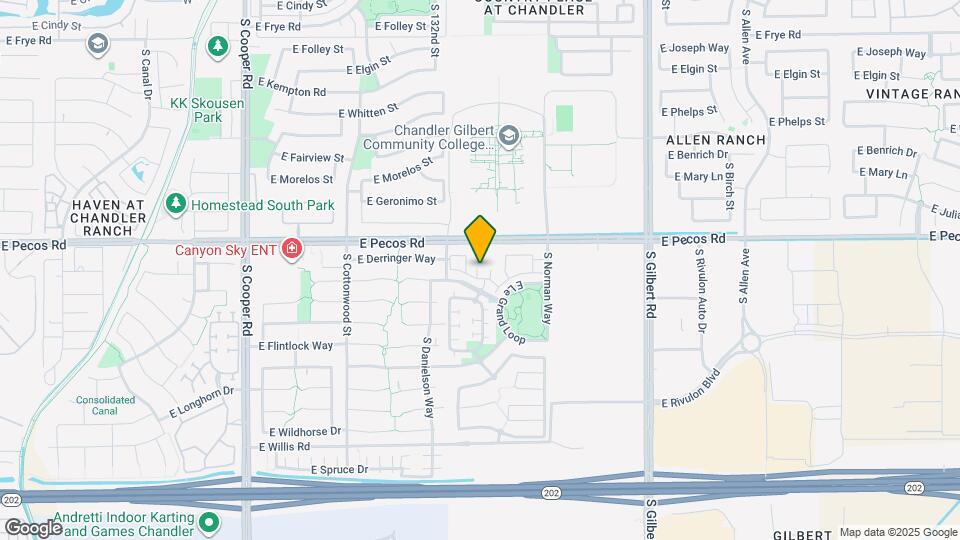 2600 E Springfield Pl Mapa y Detalles de la Ubicación