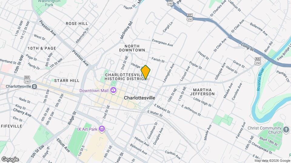 615 E High St Map and Location Details