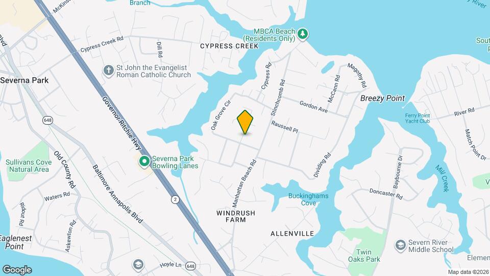 799 Brackley Rd Map and Location Details