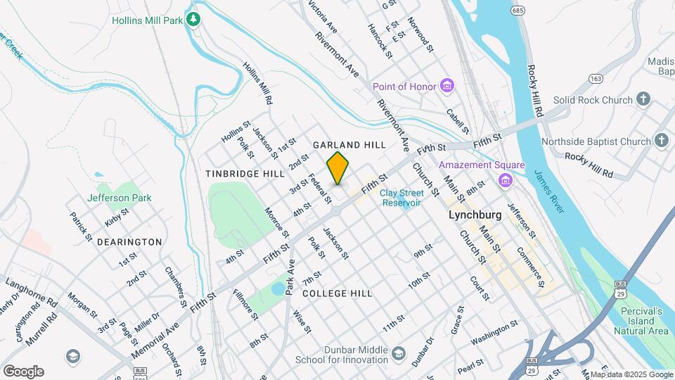 405 Harrison St, Unit 2 Map and Location Details