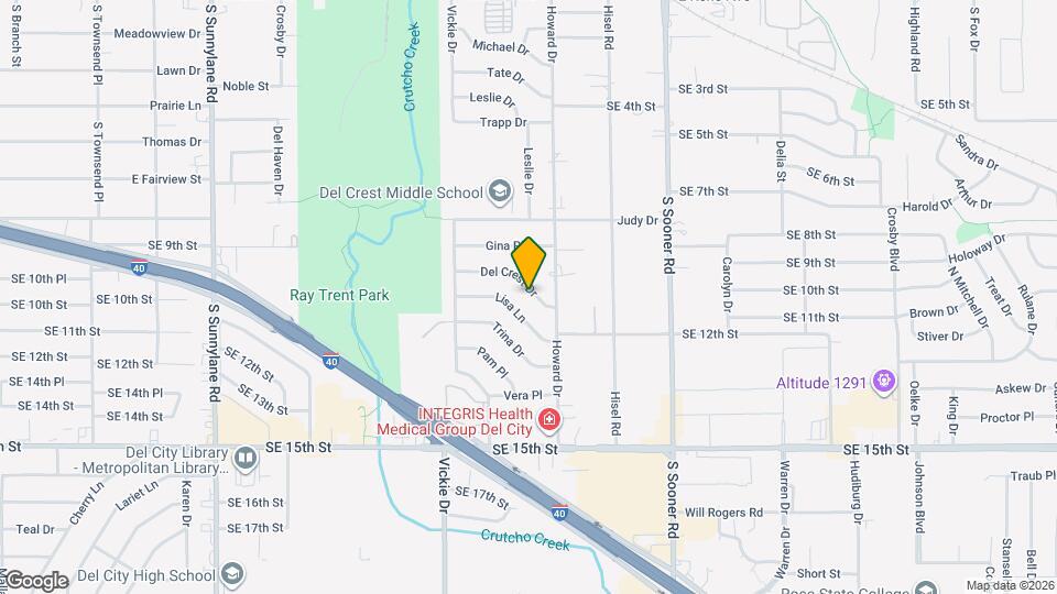 4816 Del Crest Dr Map and Location Details