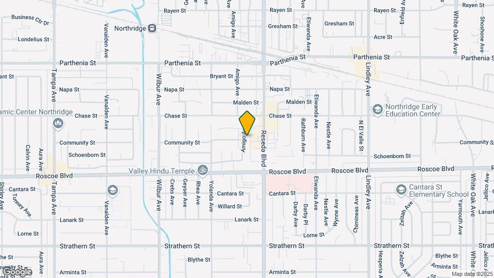 8400 Amigo Ave Map and Location Details