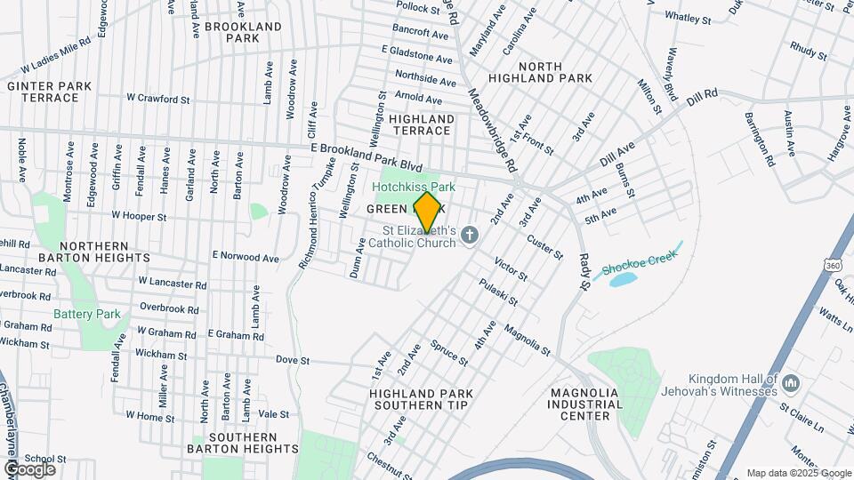 1029 Fourqurean Ln Map and Location Details