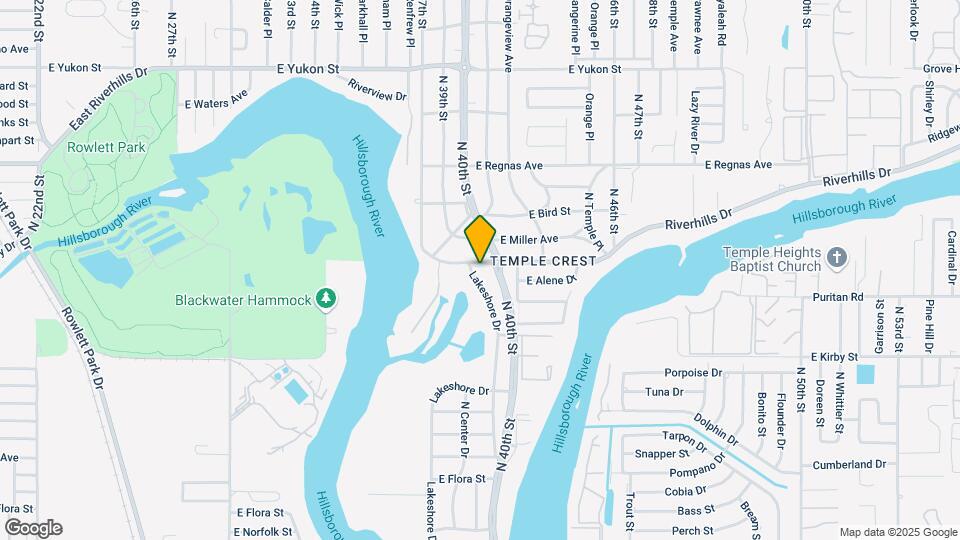 3821 Riverhills Dr-Unit -B Map and Location Details