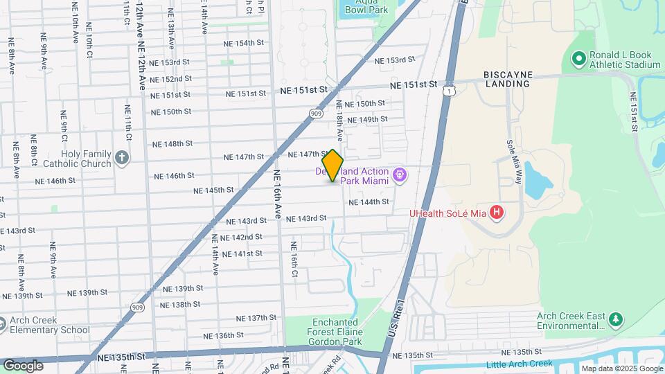 1762 NE 145th St-Unit -1762 Map and Location Details