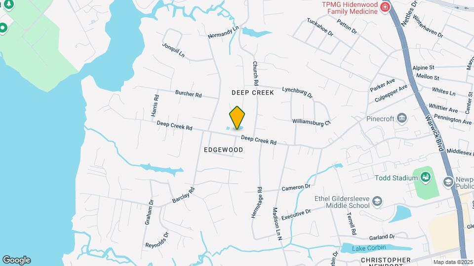 409 Deep Creek Rd Mapa y Detalles de la Ubicación