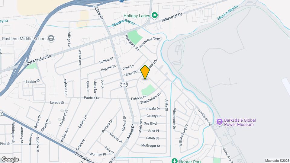 3107 Donald Dr Map and Location Details