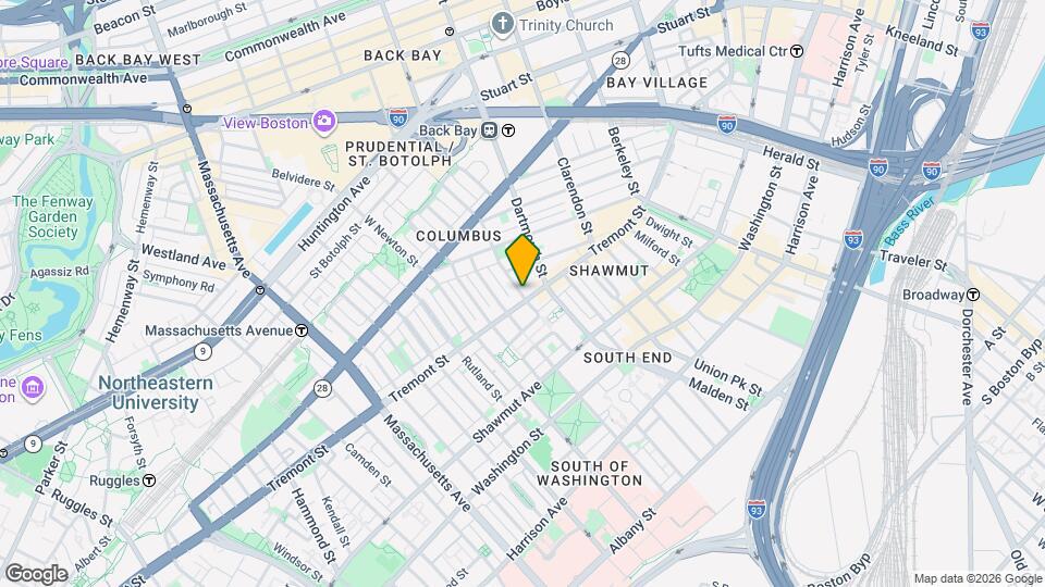 627 Tremont St, Unit SI ID1512237P Map and Location Details