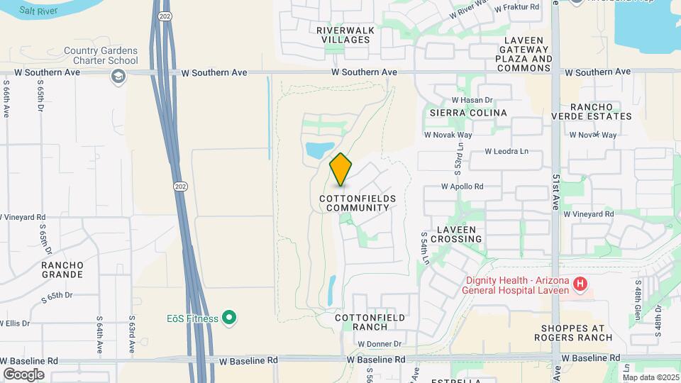 6622 S 57th Ave Map and Location Details