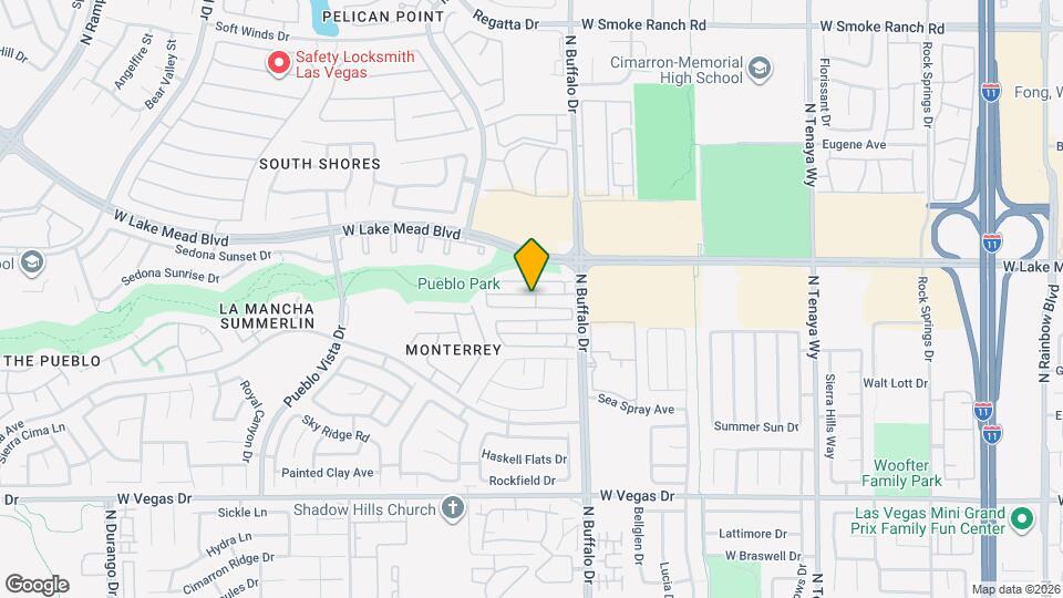 7701 Almeria St Map and Location Details