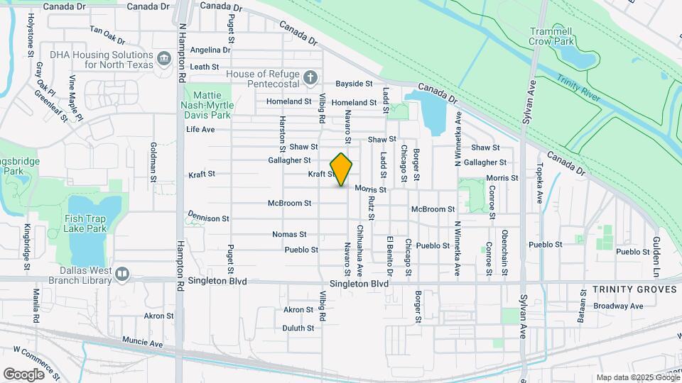 1710 Morris Street Map and Location Details