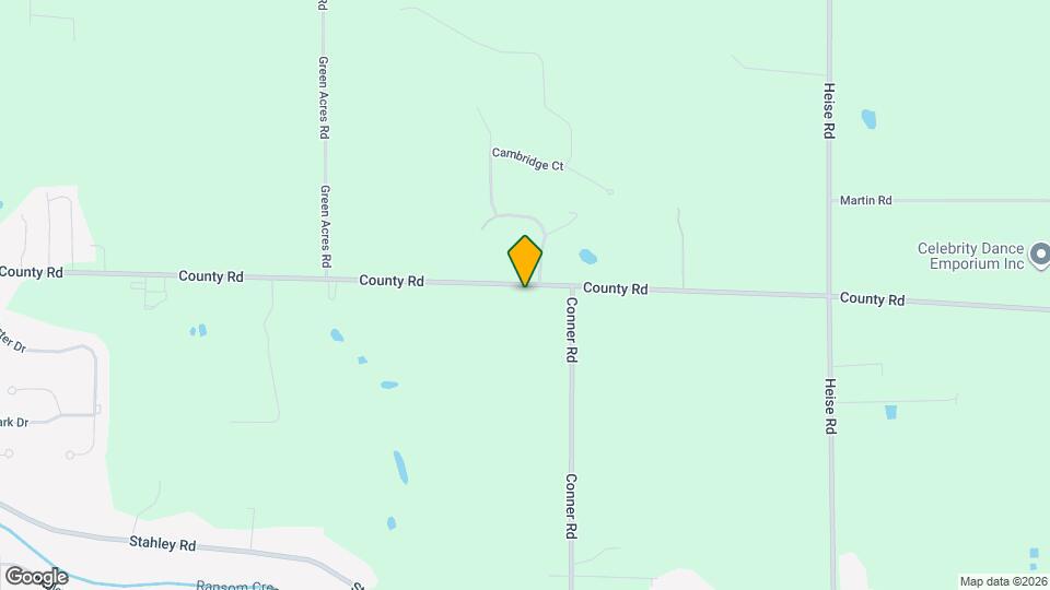 8845 County Map and Location Details