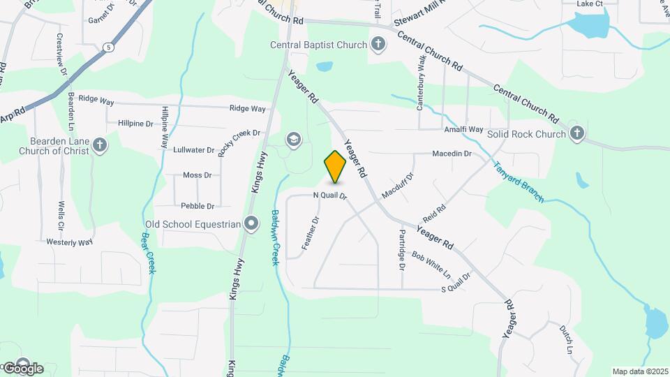 3990 N Quail Dr Map and Location Details